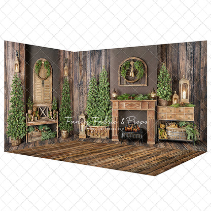 Timeless Holiday Mantle - Room