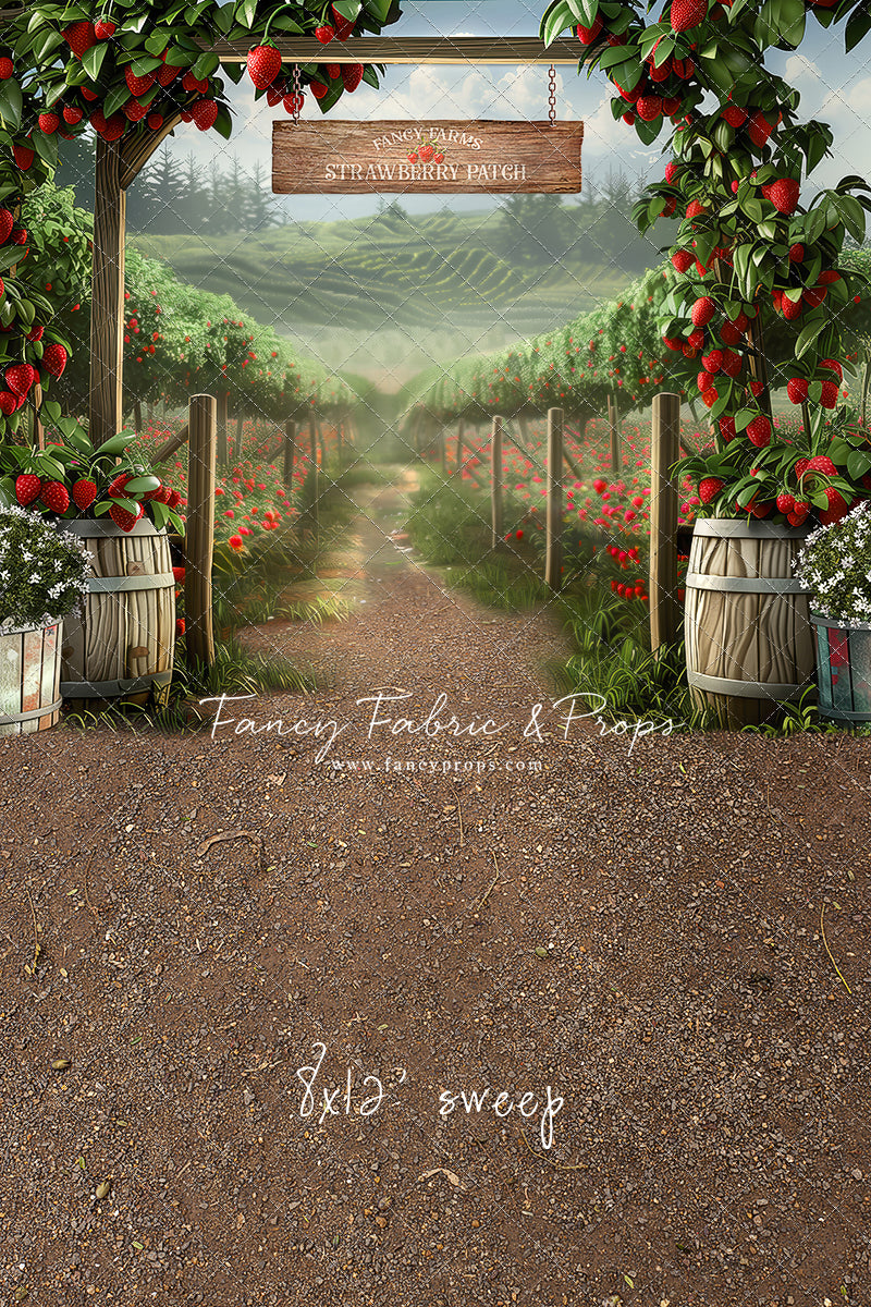 Fancy Farms Strawberry Patch - With Sweep Option