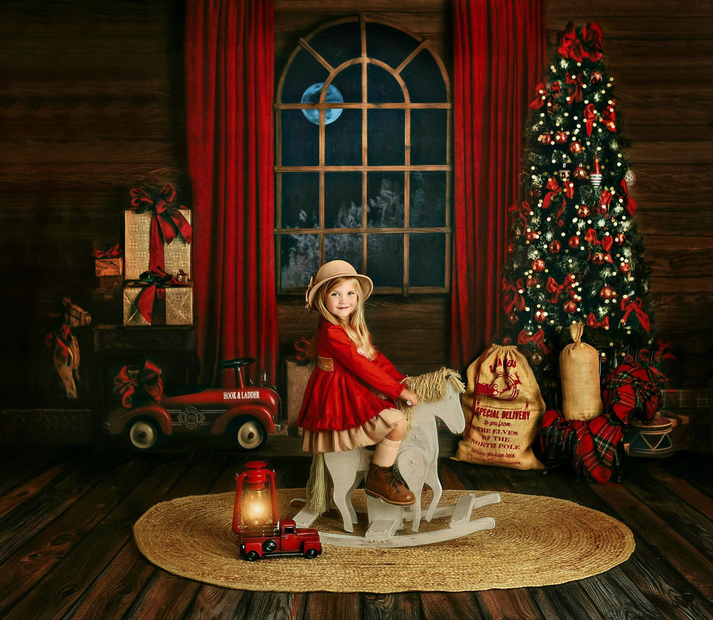 Montana Wood Planks Mat Floor