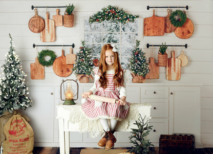 Snowy Country Christmas Room