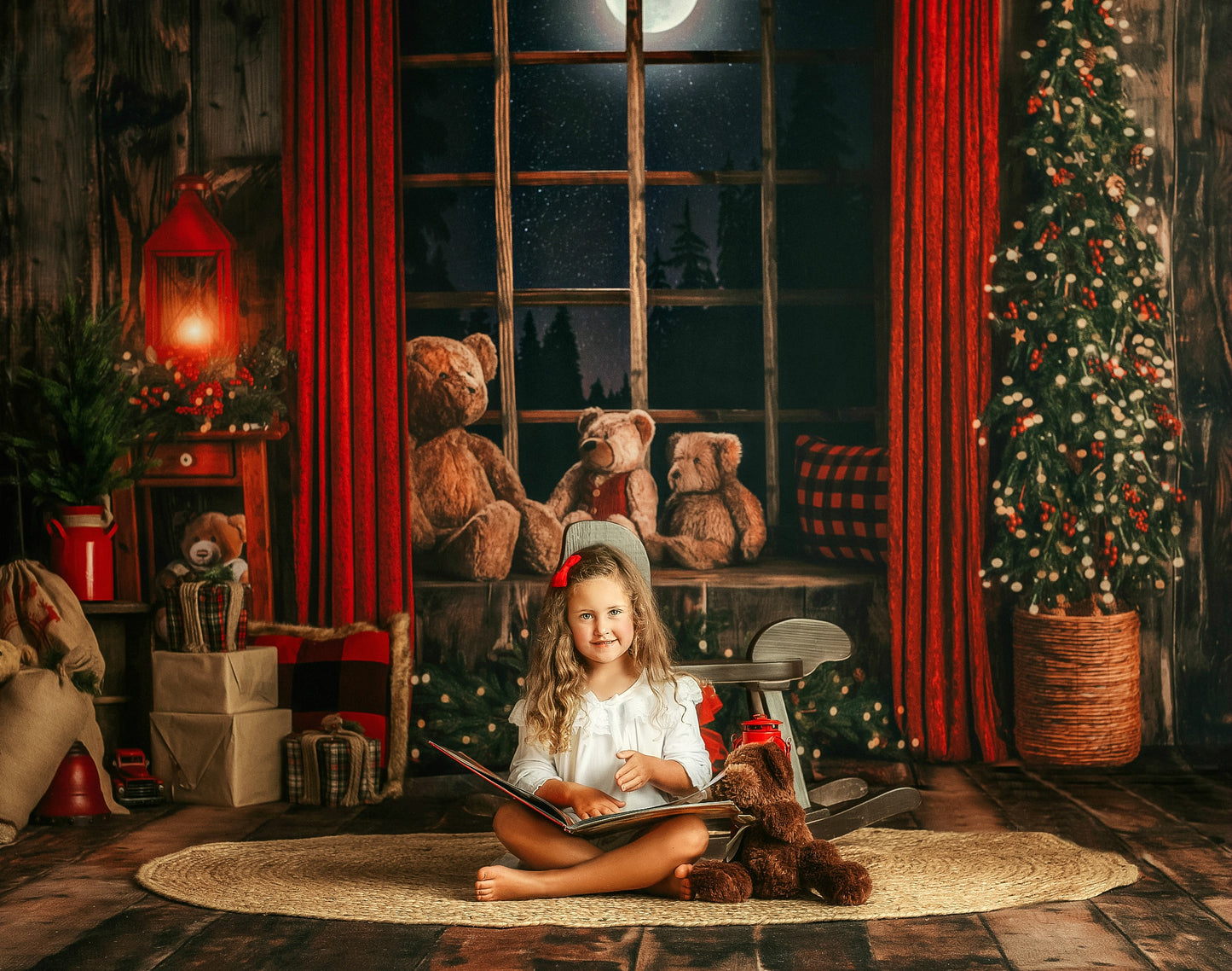 Cozy Beary Christmas View