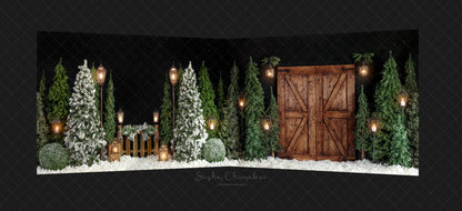 Evening Snowy Holiday Park 2pc Mini Room