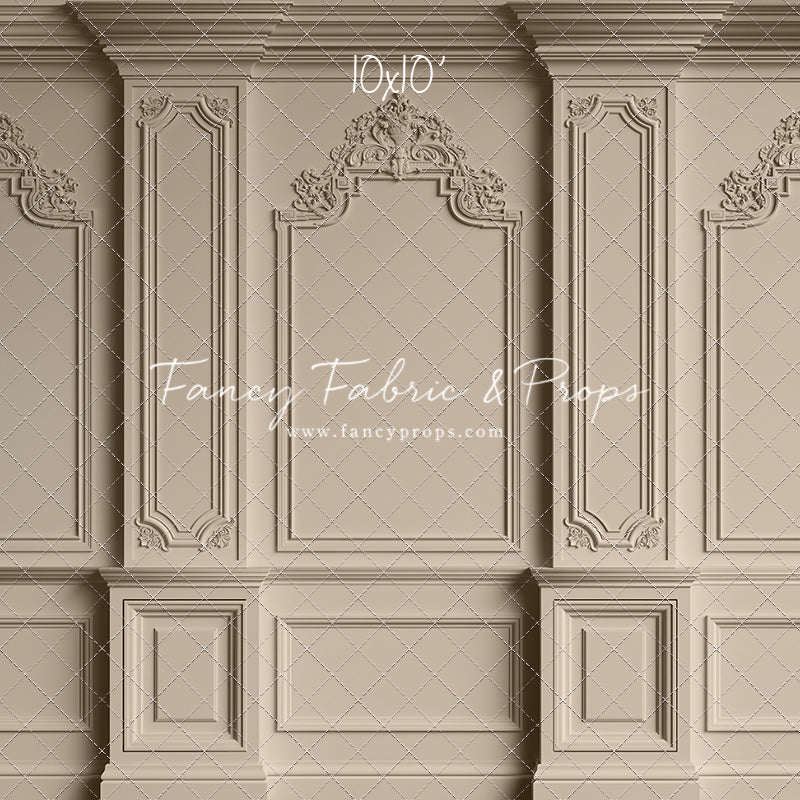 Classic Cream Victorian Wall - With Sweep Option