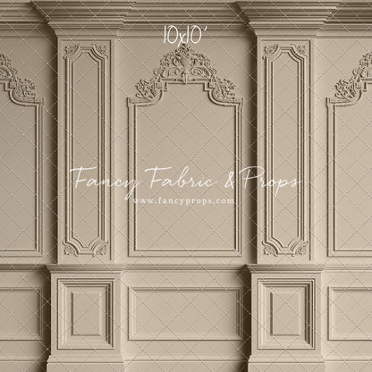 Classic Cream Victorian Wall - With Sweep Option