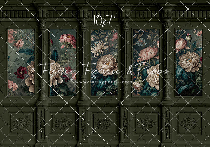 Moody Olive Wall 2pc Set