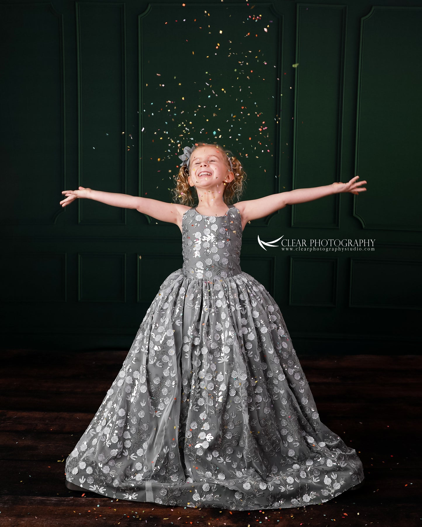 Green Wainscoting Wall