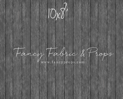 Charcoal Wood Planks Mat Floor