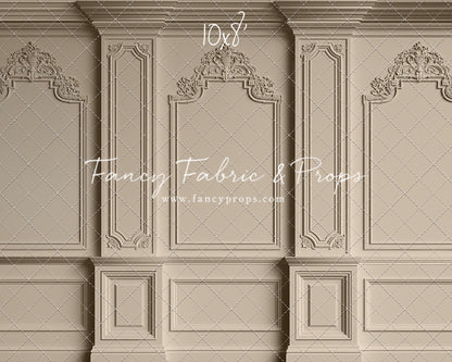 Classic Cream Victorian Wall - With Sweep Option