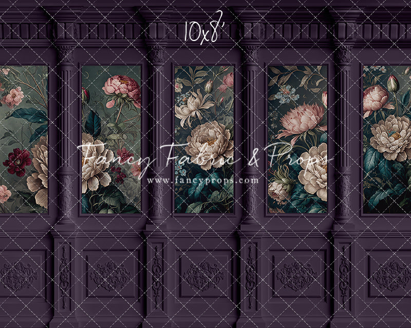 Moody Plum Wall 2pc Set