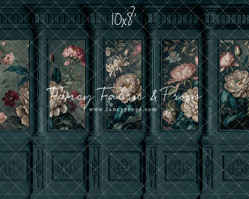 Moody Teal Wall 2pc Set