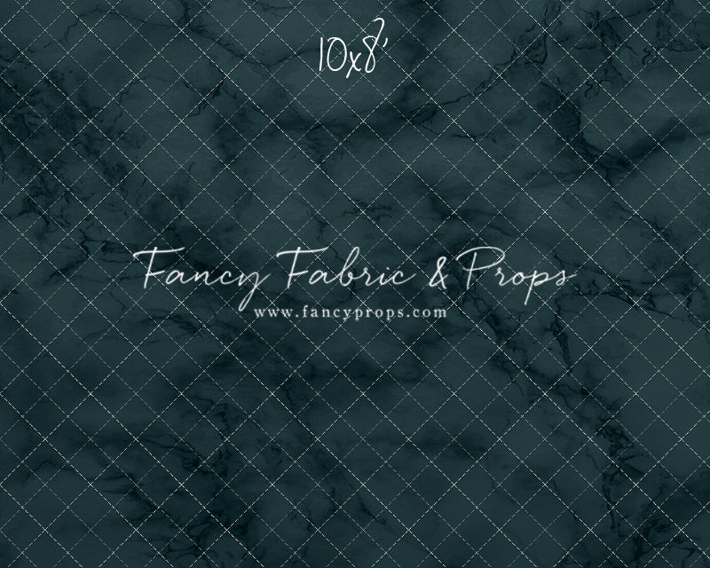 Teal Marble Mat Floor