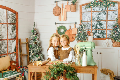 Rustic Snowy Kitchen Room