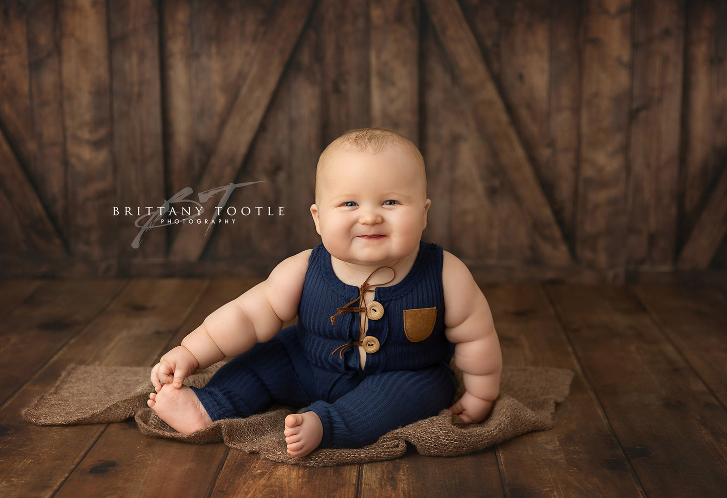 Charlotte Wood Planks Mat Floor