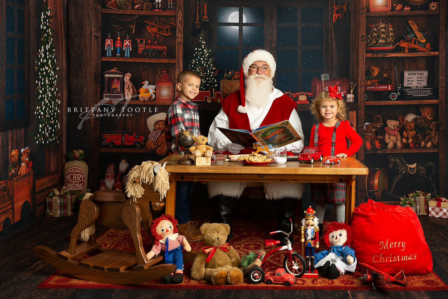 Santa's Magical Workshop Room