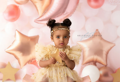 Over The Moon Balloon Wall