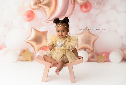 Over The Moon Balloon Wall