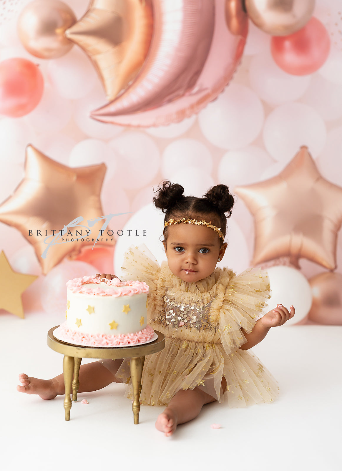 Over The Moon Balloon Wall