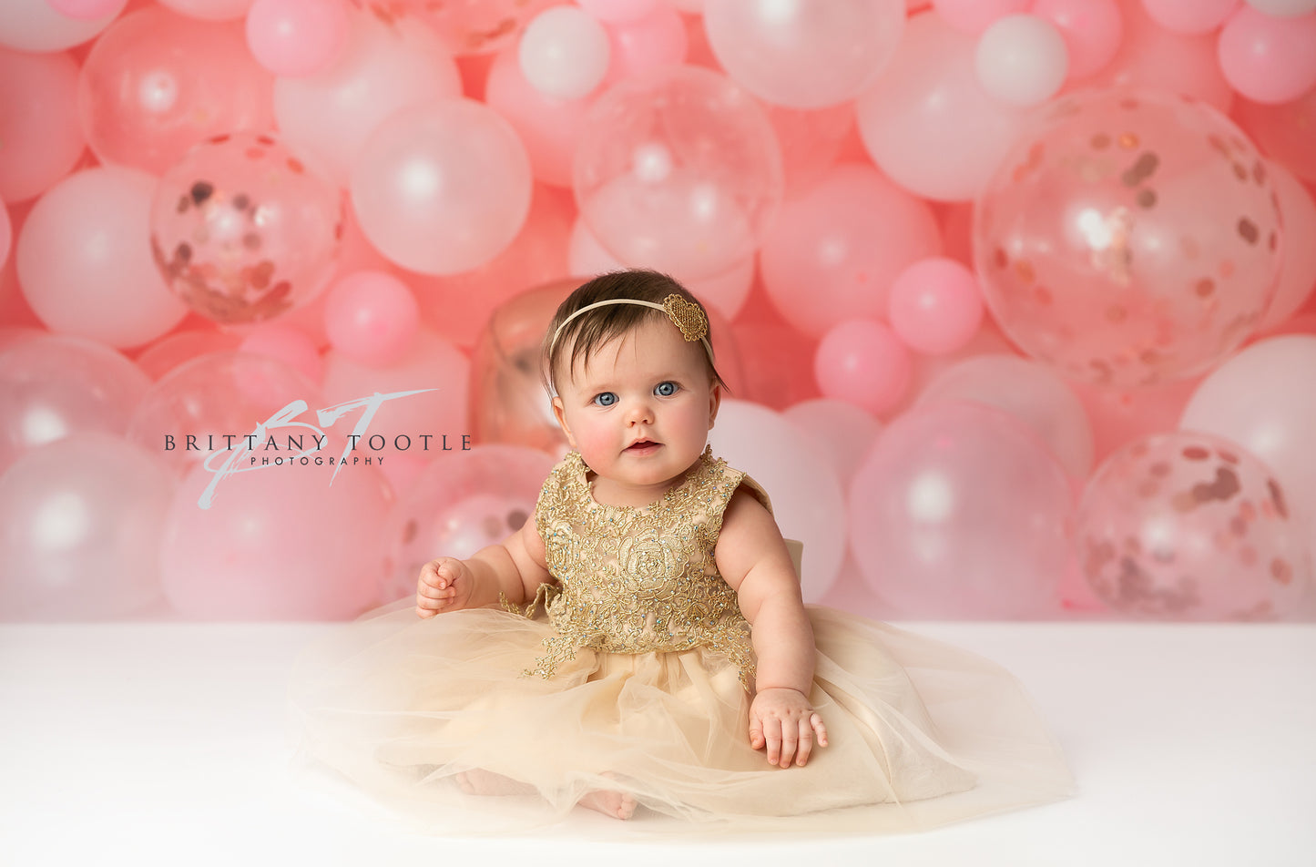 Rosegold Rouge Balloon Wall