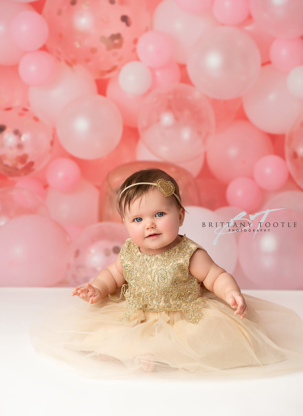 Rosegold Rouge Balloon Wall