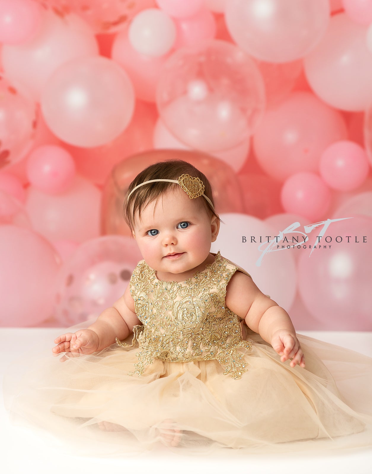 Rosegold Rouge Balloon Wall