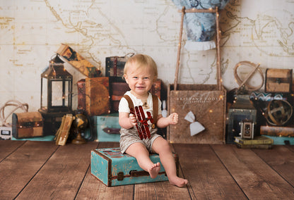 Cambridge Wood Planks Mat Floor