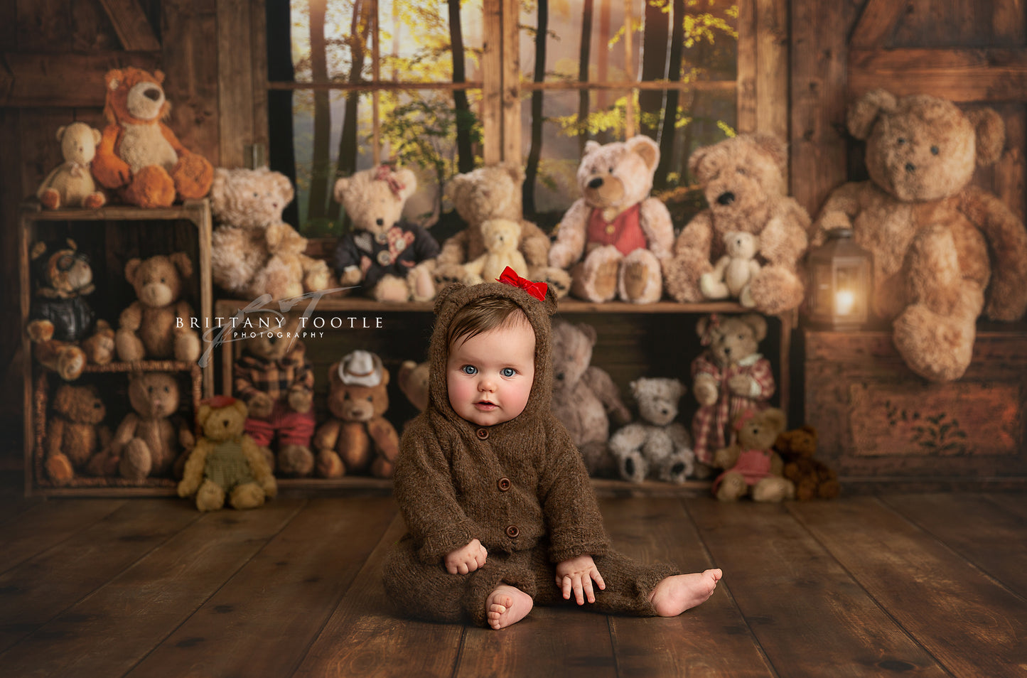 Charlotte Wood Planks Mat Floor