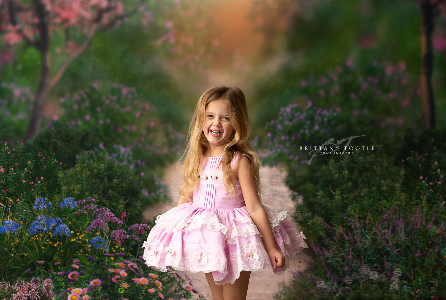 Dreamy Spring Path - With Sweep Option