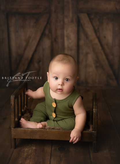 Charlotte Wood Planks Mat Floor