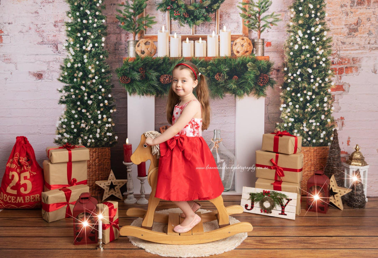 Boho Christmas Mantle