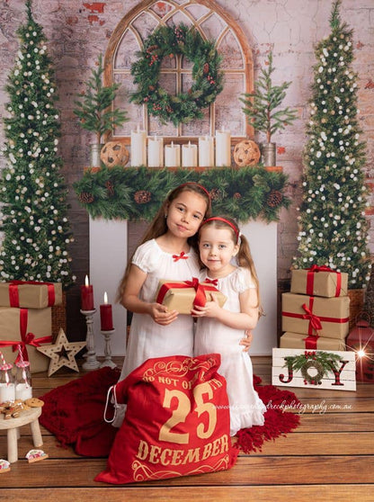 Boho Christmas Mantle