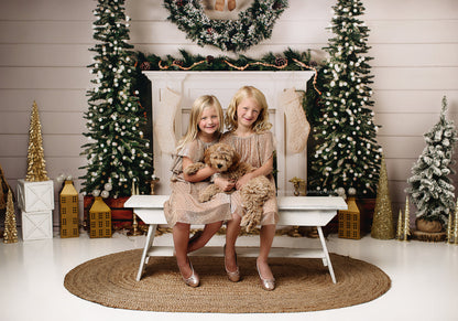 Blissful Shiplap Mantle