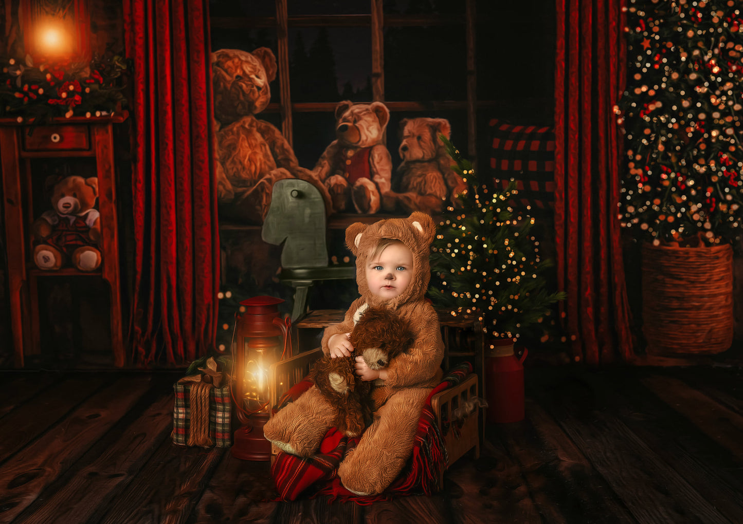 Cozy Beary Christmas View