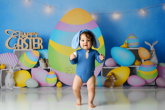 Blue Bunny Easter