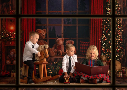 Cozy Beary Christmas View