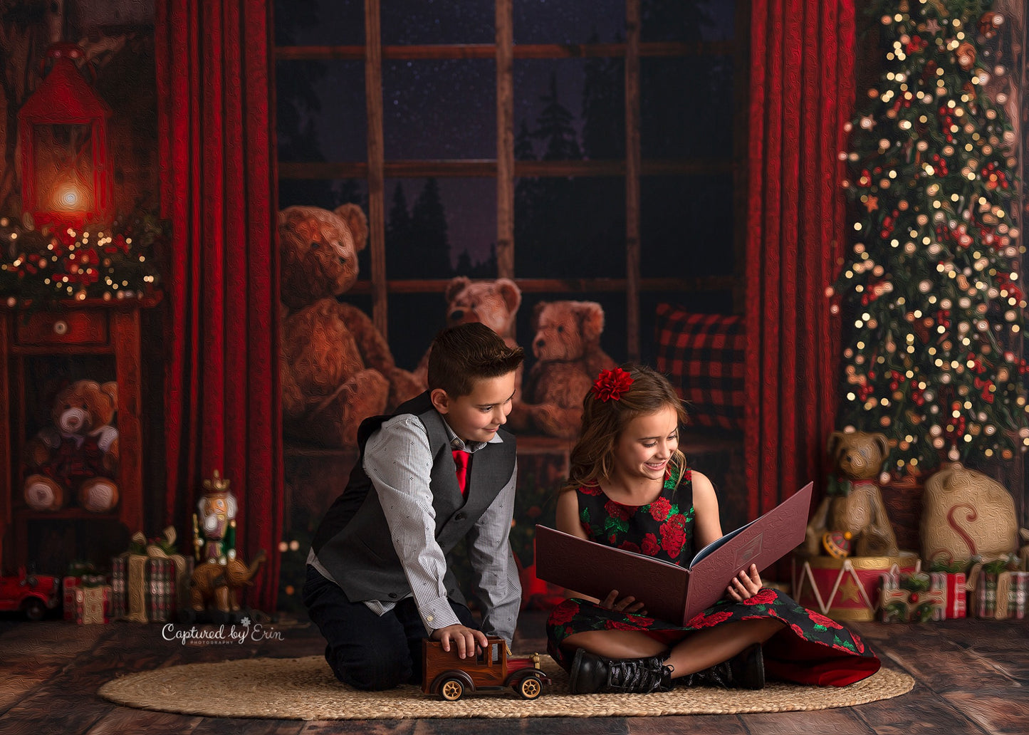 Cozy Beary Christmas View