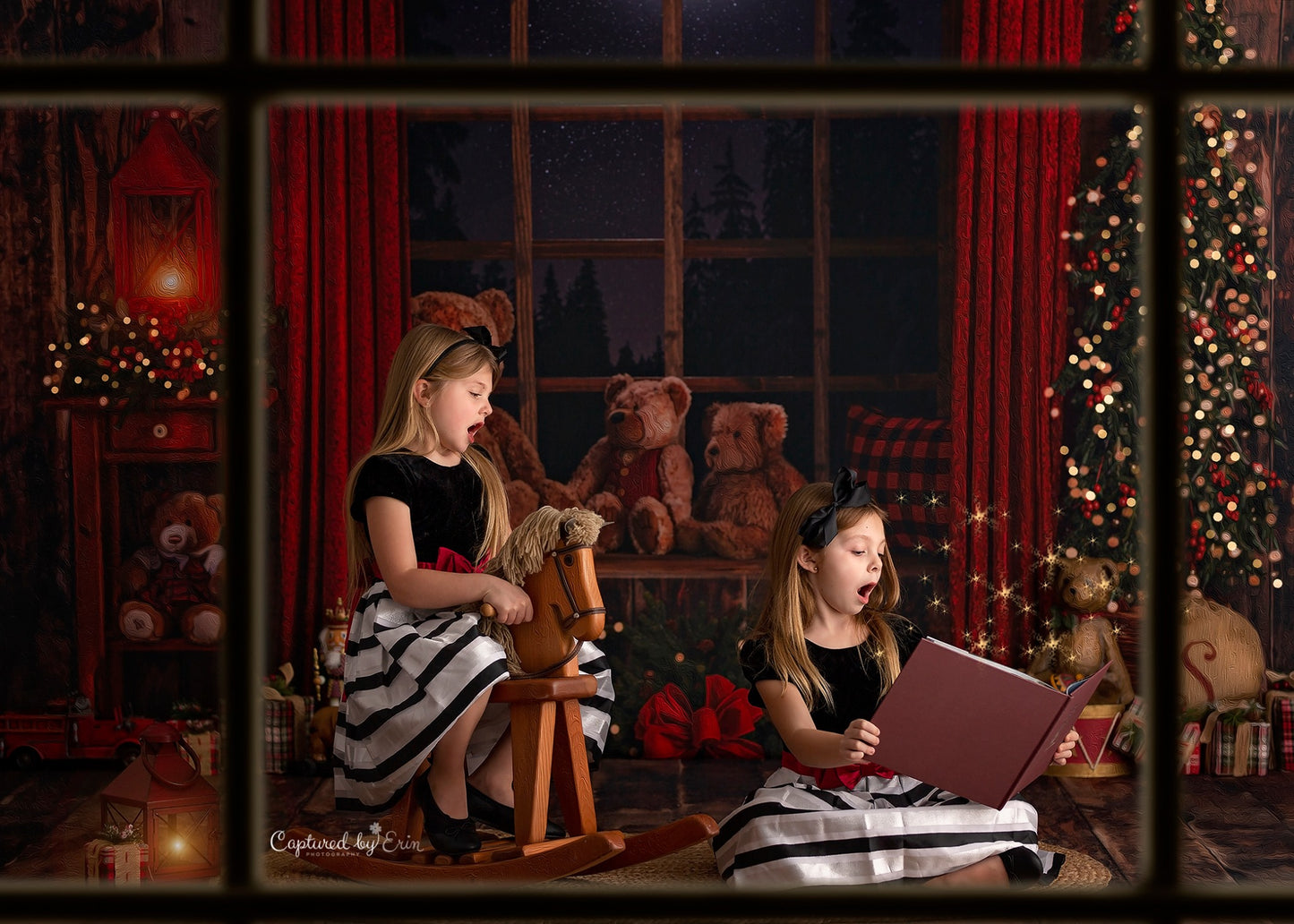 Cozy Beary Christmas View