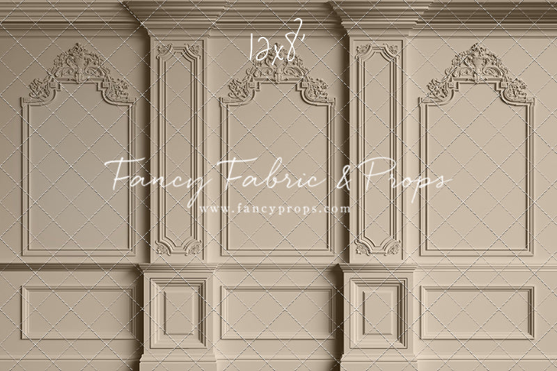Classic Cream Victorian Wall - With Sweep Option