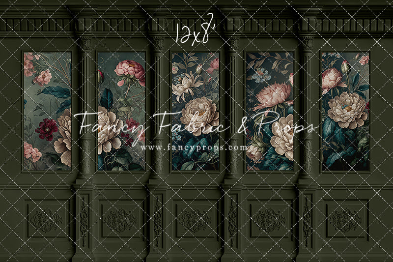 Moody Olive Wall 2pc Set