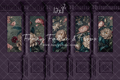 Moody Plum Wall 2pc Set