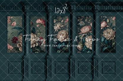 Moody Teal Wall 2pc Set