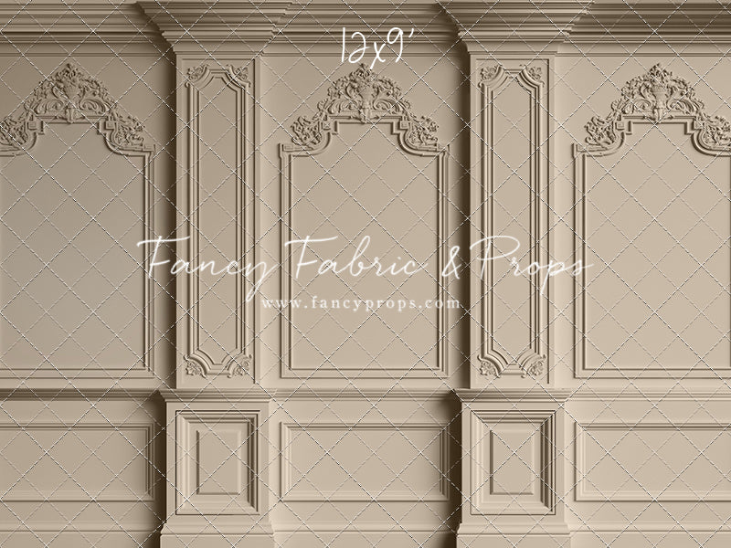 Classic Cream Victorian Wall - With Sweep Option