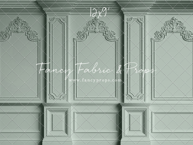 Classic Mint Victorian Wall - With Sweep Option