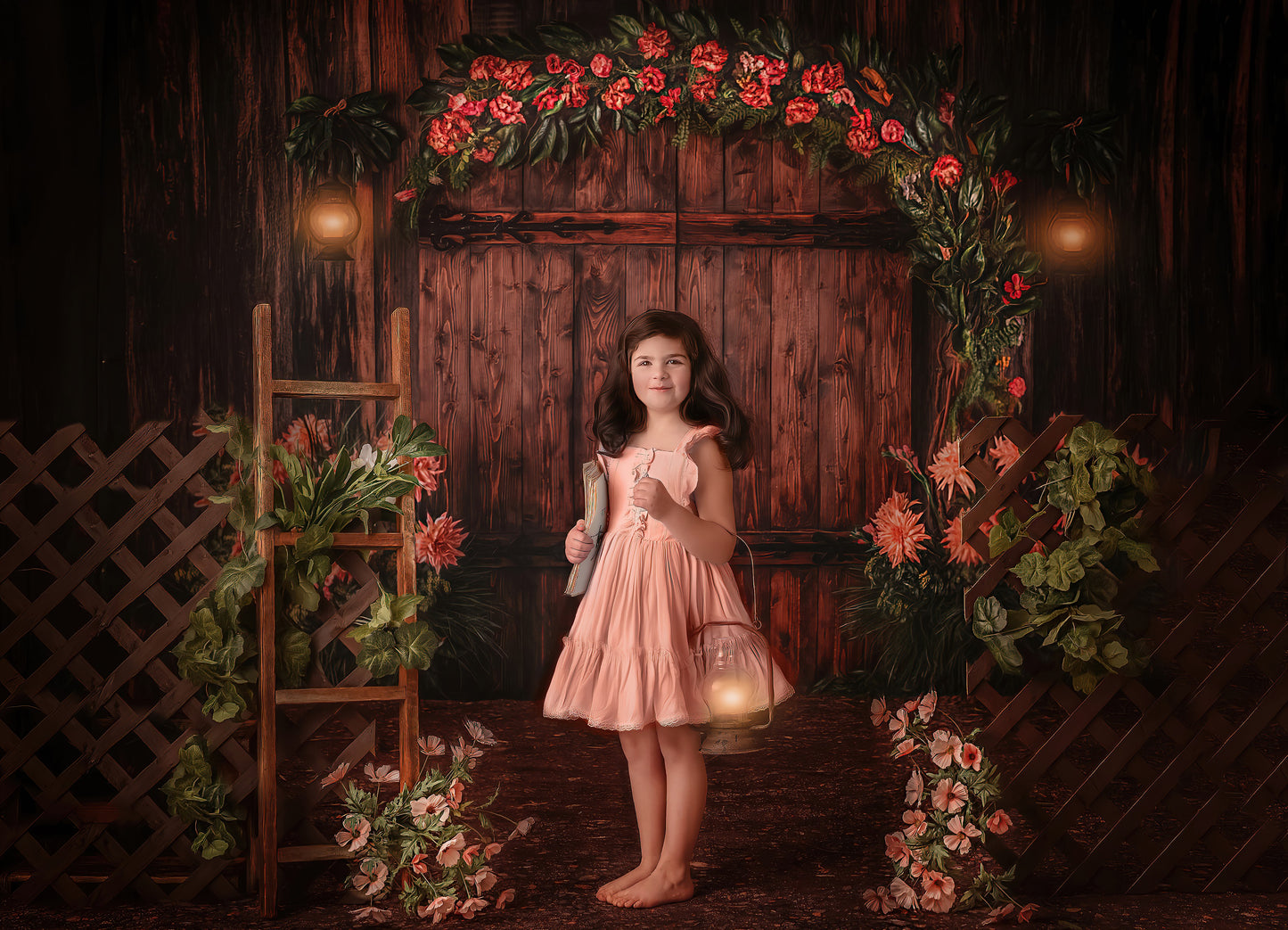 Reclaimed Garden of Pink