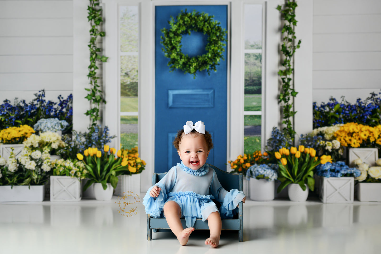 Vibrant Floral Farmhouse