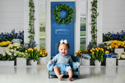 Vibrant Floral Farmhouse