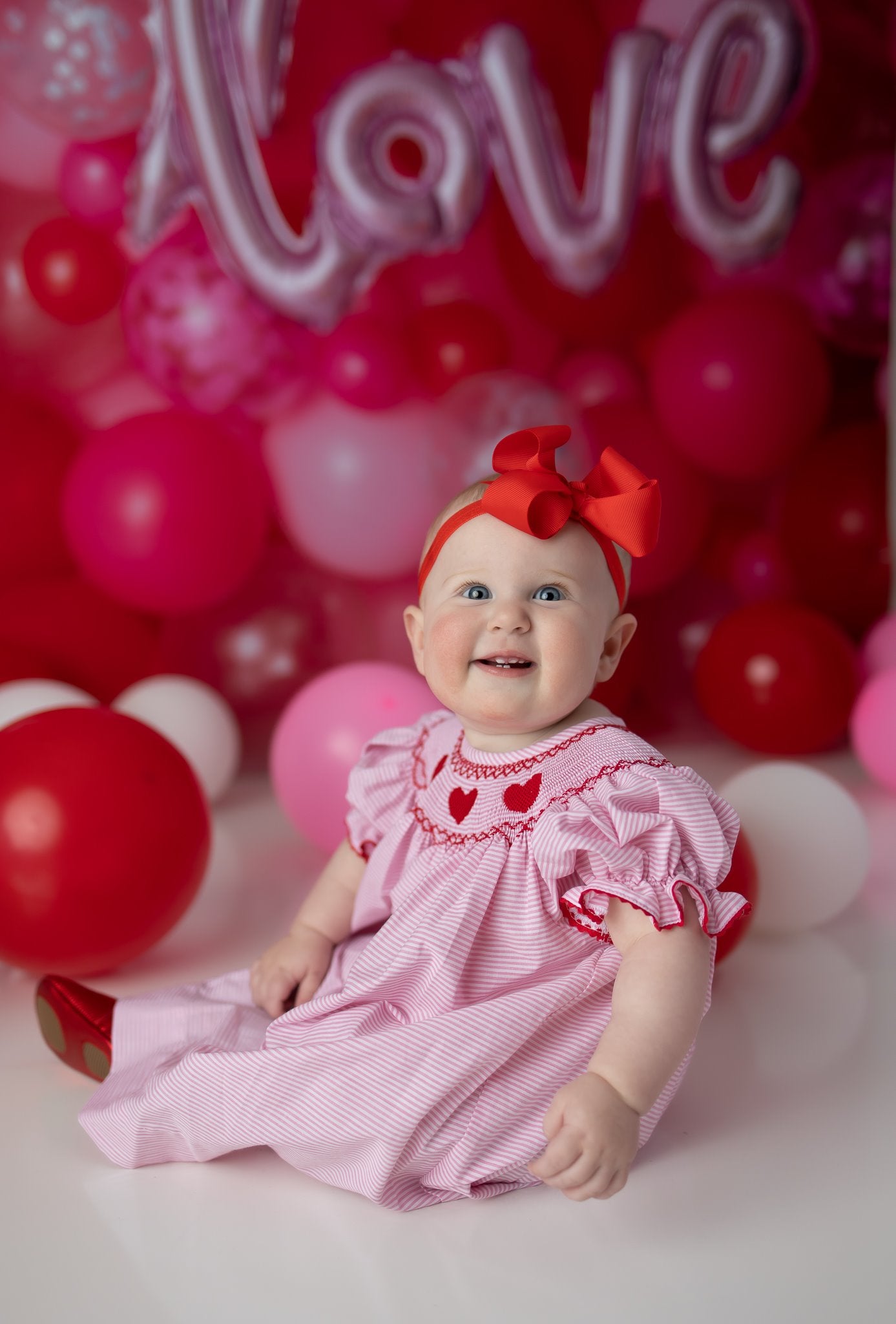 Valentine Party Balloon Wall