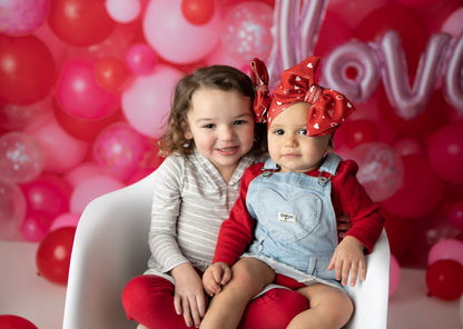 Valentine Party Balloon Wall