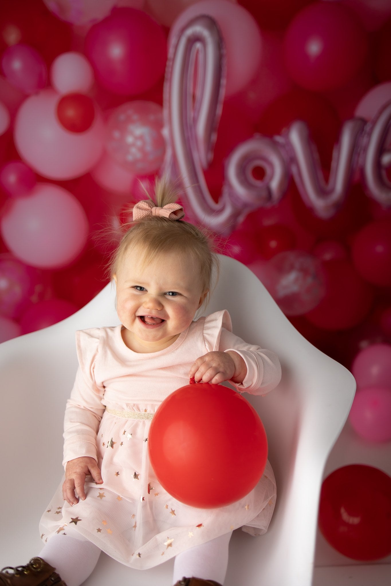 Valentine Party Balloon Wall
