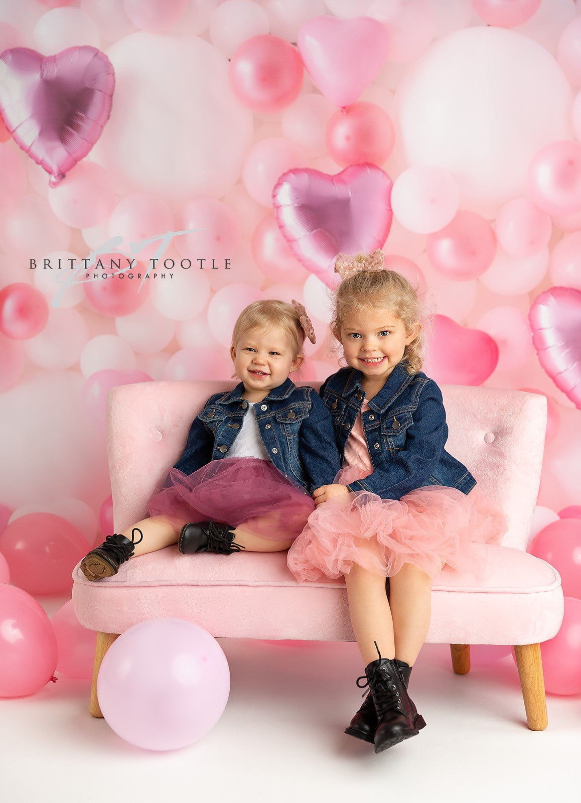 Pastel Valentine Balloon Wall