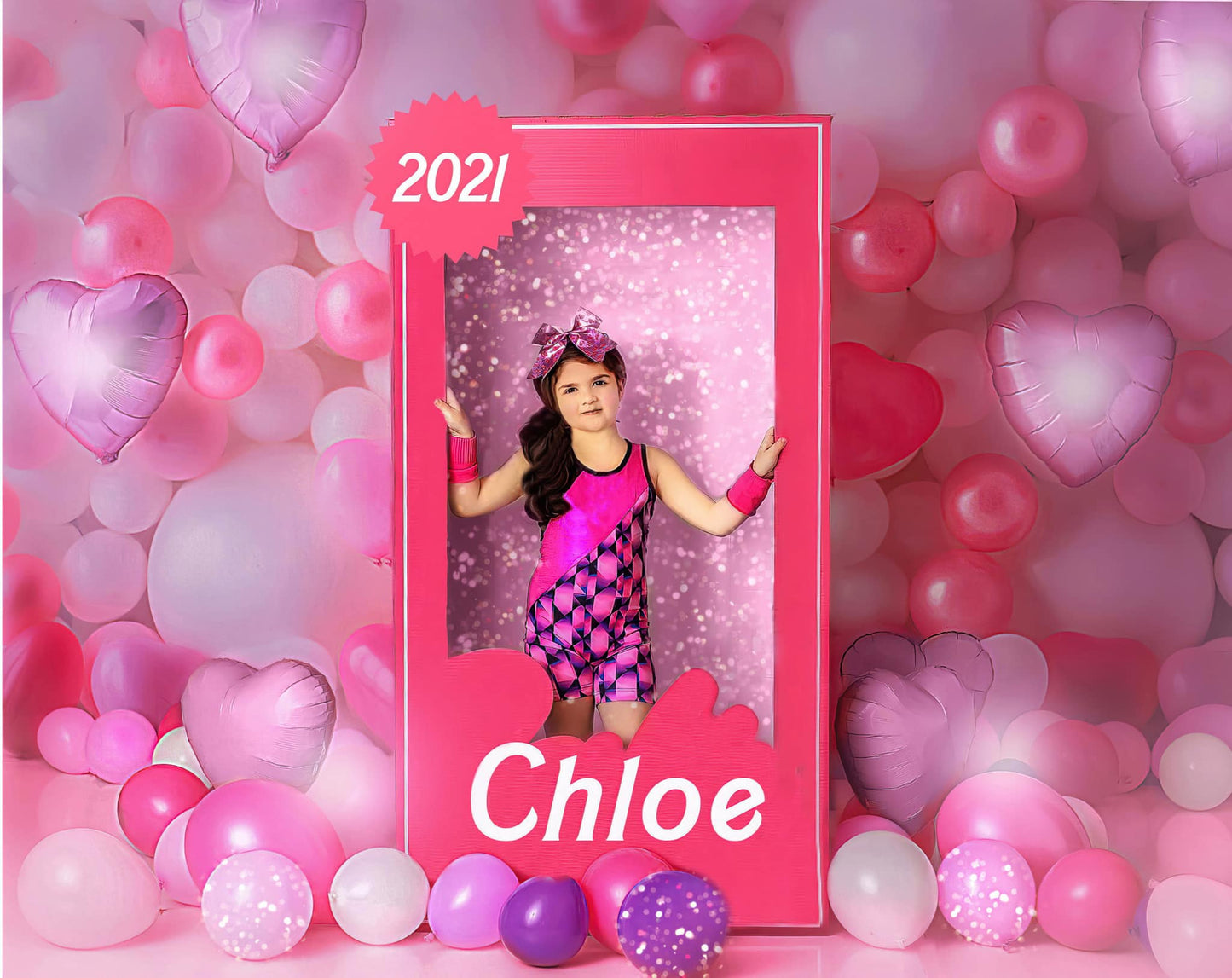 Pastel Valentine Balloon Wall